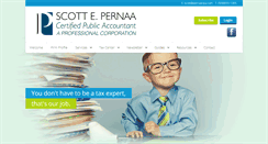Desktop Screenshot of pernaacpa.com